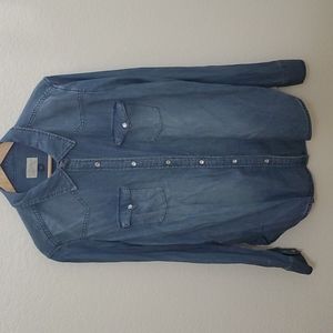 Universal Threads Western Denim button up Shirt